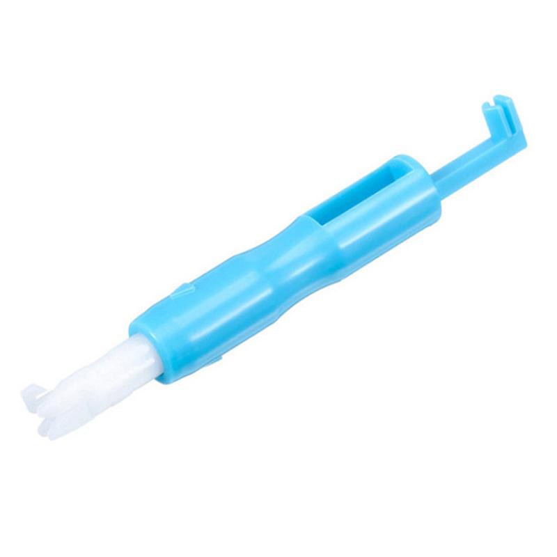 Sewing Machine Needle Threader Stitch Insertion Tool Automatic Threader Quick Sewing Threader Needle Changer Hold Needles Firmly