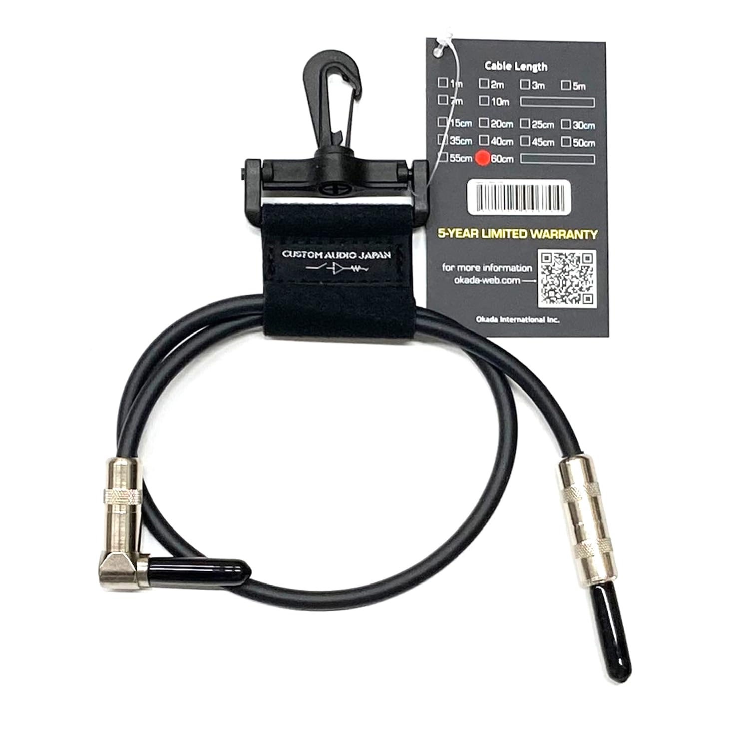 

CUSTOM AUDIO JAPAN (CAJ) Legacy Cable I-L 60 5YW Patch Cable