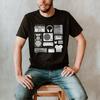 Retro Muziekapparatuur T-shirt Old School Audiophile Geluidstechnicus T-shirt Muziek DJ Shirt Cadeau voor Muziekliefhebber/geluidstechnicus Shirts