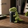 Drink Dust Proof Cap Reusable Animal Soda Can Lids for 375ml Standard Cans, 3D Printed Frog Dinosaur Creative Gift Drinkers Shark Beverage Toppers