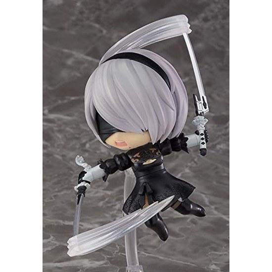 SQUARE ENIX Nendoroid NieR Automata 2B YoRHa No. 2 Type B Non-scale Plastic Painted Movable Figure Second Re-release