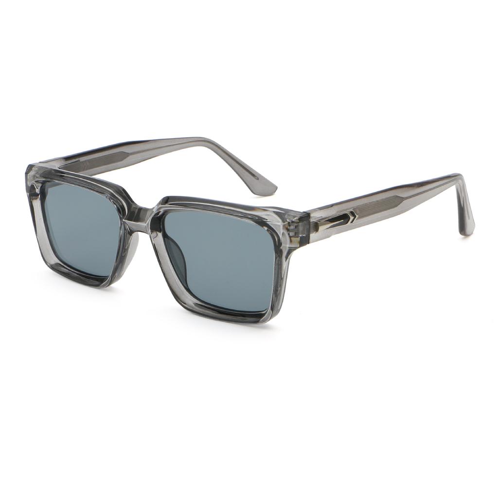 Sunglasses women's high-end sense new European and American retro box propionic acid pin Internet celebrity men's sunglasses
