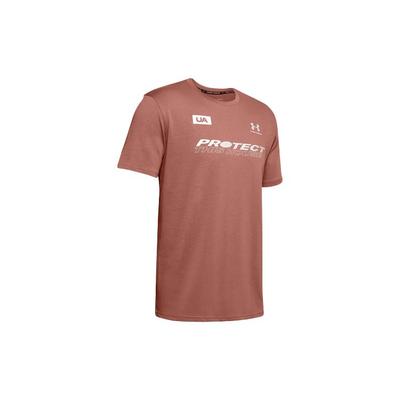 Graphic Training Sports Tee Men Tops Red 1351631-226