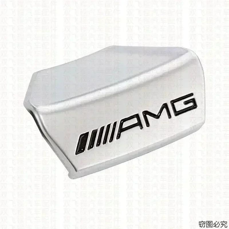 Car Steering Wheel Emblem Stickers Metal Badge For Mercedes Benz AMG W206 W204 W205 W212 W213 W221 W222 W223 W251 W464 GLE GLC
