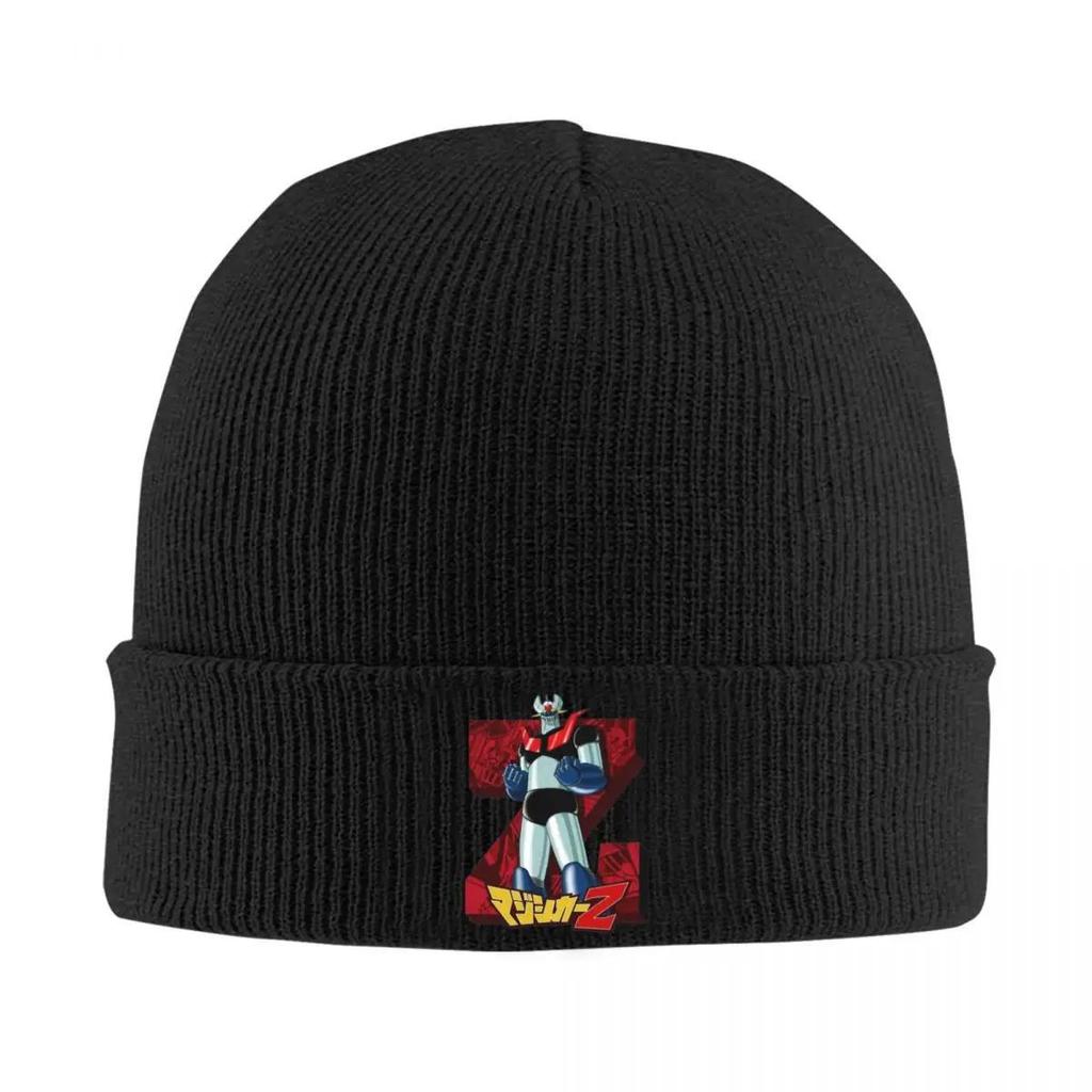 2025 New Mazinger Z Grendizer Knitted Hat Beanies Autumn Winter Hats Warm Acrylic Hiphop Ufo Robot Anime Cap Unisex WoUnisex Gift