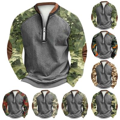 Heren Winter Gesp Sweatshirt Heren Bedrukt Heren Sweatshirt