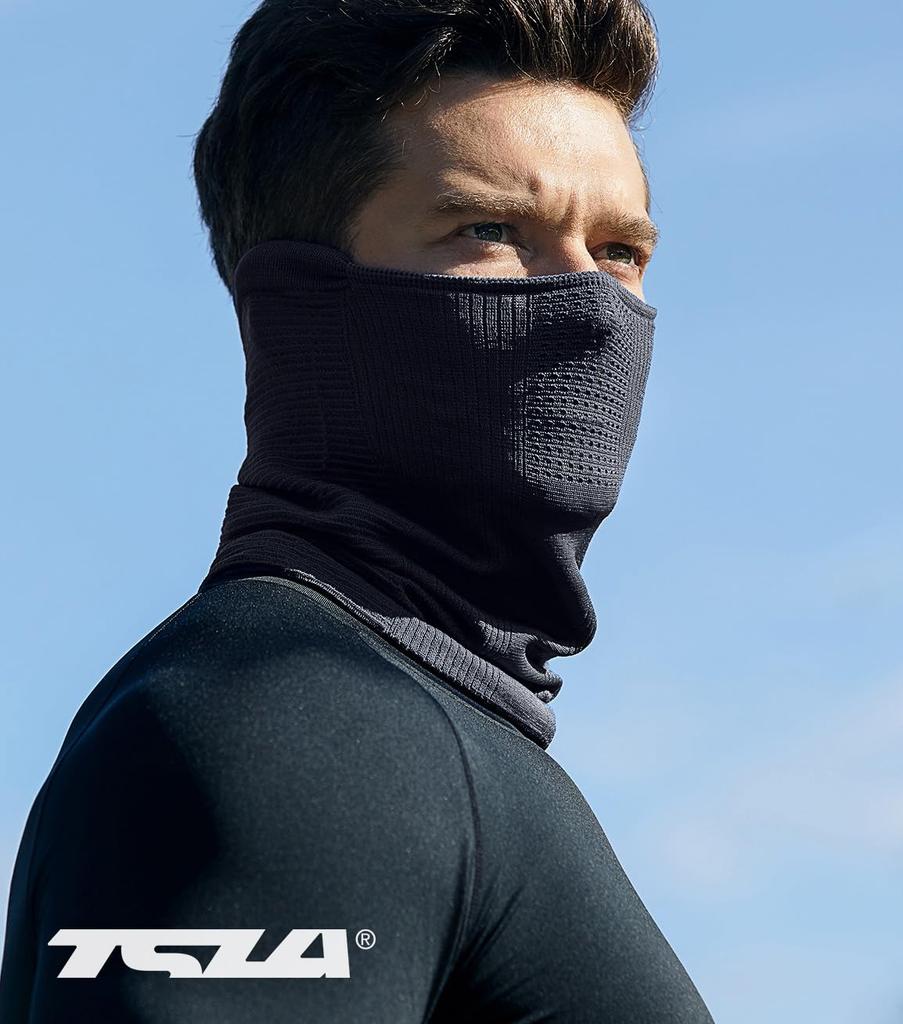 Tesla Face Single Face Gesicht Sport Waschbar Nackenwärmer Einheitsgröße Maske, Abdeckung, Schutz, Schal, Warm, Leichtgewicht, [UV-Schutz,