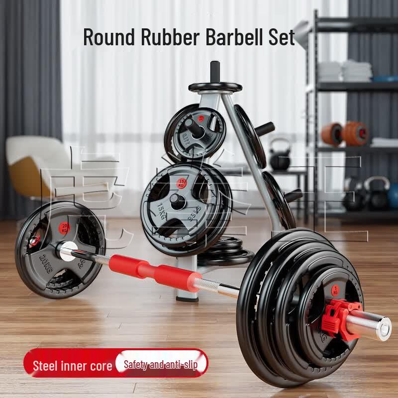 Tiger Punch King 1.8m Olympic Barbell & Dumbbell Set