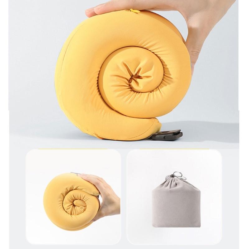 Memory Foam Travel Neck Pillow for Head and Neck Support Soft U Shape Cushions for Airplanes Car Home Office