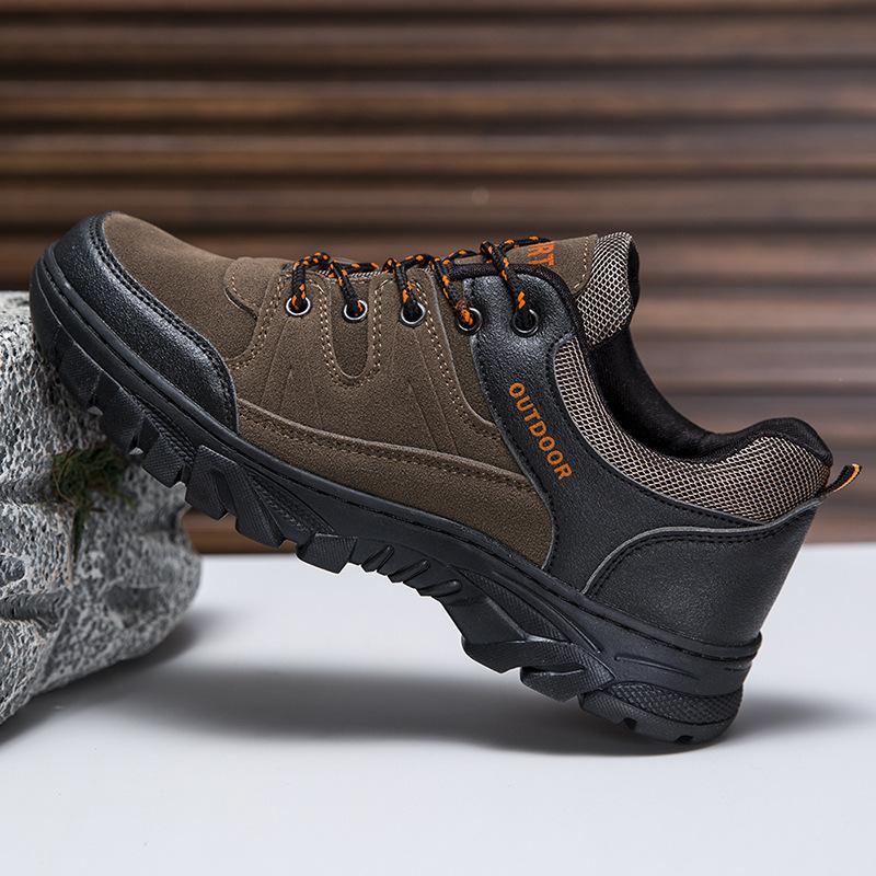 Cold sticky men's shoes casual travel sports shoes hiking outdoor comfortable hiking shoes waterproof platform shoes