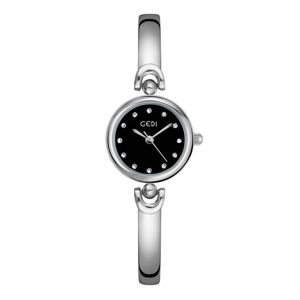 Gedi Elegant Korean Style Round Dial Bracelet Quartz Watch