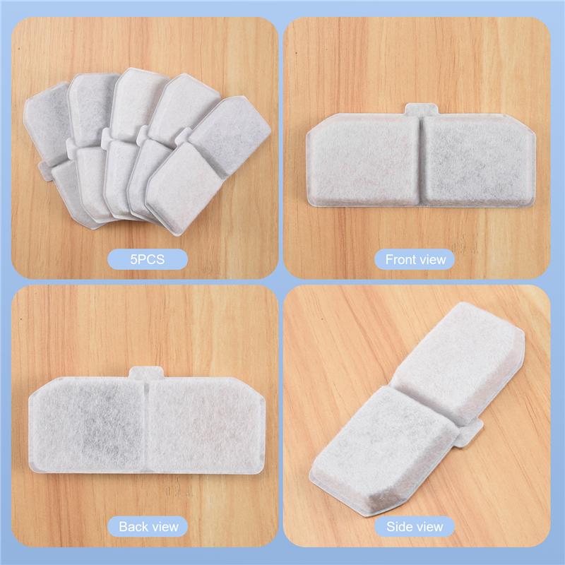A96I-Cat Water Dispenser Filter 5 Packs Of Replaceable Filters, Suitable For 2 Liters CLEEBOURG Upgraded Water Dispenser