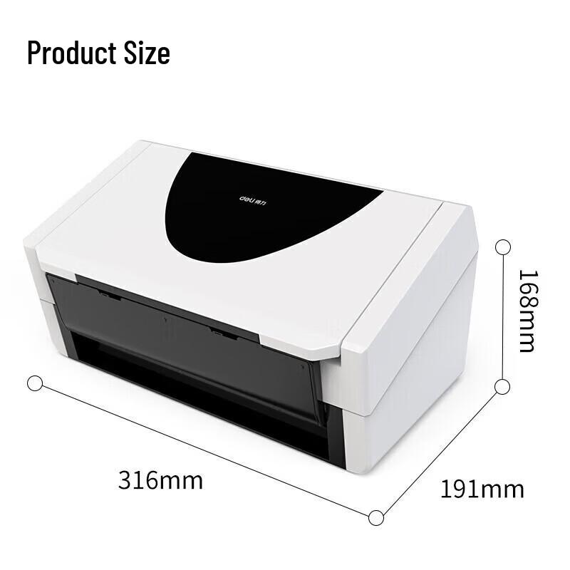 Deli DS401SF A4 Color Document Scanner CN Plug (adapter Included)