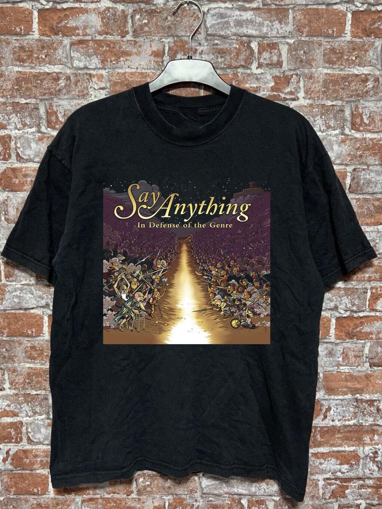 In Defense Of The Genre Album by Say Anything BAND T SHIRT FULL SIZE S-5XL Unisex T-Shirt S