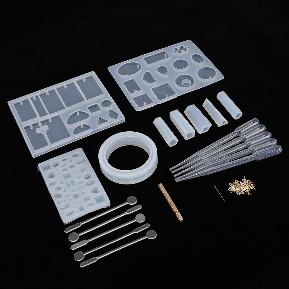 Bracelet Resin Casting Molds DIY Craft Jewelry Pendant Making Mold Accessory