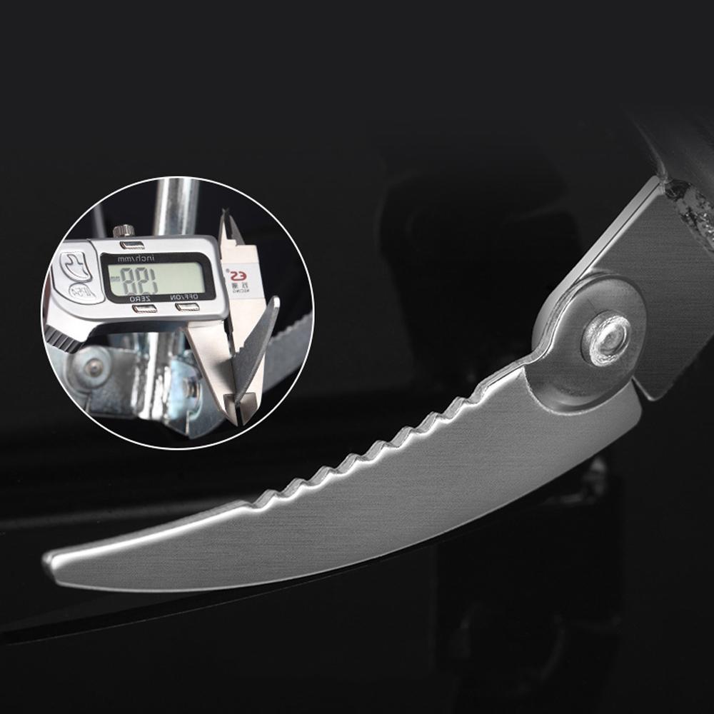 Foldable 4 Claw Anchor Sickle Water Grass Plants Cutter Machine Grasses Sharp Knife Garden Tools Fishing Accessories Tackle New