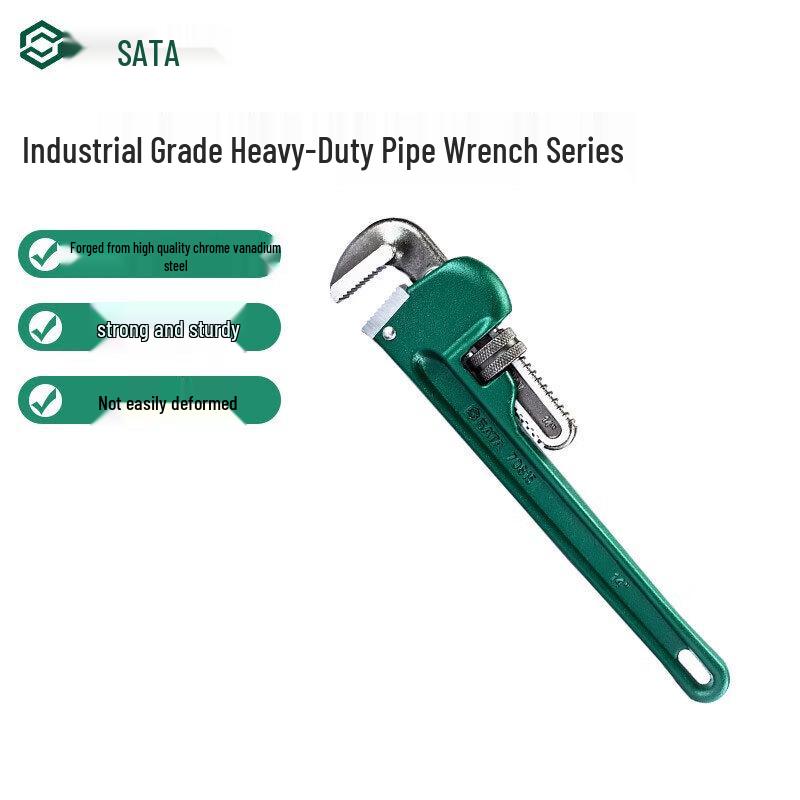 SATA 18-inch Heavy-Duty Pipe Wrench