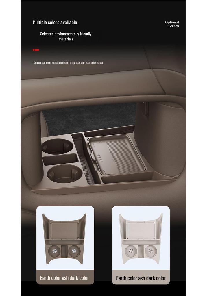 IM LS6 Center Console Silicone Storage Organizer for Car Interior