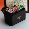 24/36/48/60/80/120/168/Colors Alcohol Drawing Markers Dual Tip Permanent Art Sketch Markers for Illustration School Supplie