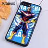Funda blanda para teléfono Krajews Boku no Hero Academia All Might para iPhone 14 5 6s 7 8 plus XR XS 11 12 13 pro max Samsung S21 S22ultra