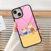 Cartoon C-CHARLIE AND LOLA Phone Case For Iphone 15 Pro Max 14 12 11 13 Mini 16 8 7 Plus X Xs XR PC+TPU Back Cover