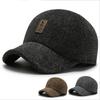 Sports Winter Leather Woolen Outdoor Autumn Visors Cap Korean Style Hat Baseball Cap Snapback Hat