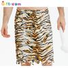 Halloween Costume Carnival Day Prty Dress, Ape Tarzan Primitive Savage Male Leopard Print Tiger Skin Skirt