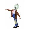 Halloween Zombie Costume Kids Girls Boys Plant Zombies Inspired Cosplay Outfit Stage Performance Set