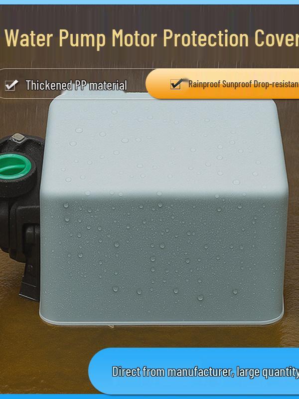 Outdoor Water Pump Motor Protective Rain Cover