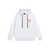 Li-Ning Badfive Series Endroad Wildflower Embroidered Letter Loose Hoodie Women Tops White AWDSB94-1