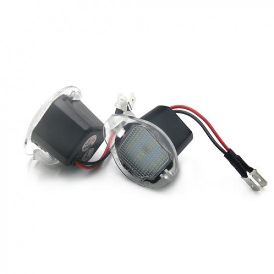 For 2014- Jeep Cherokee Xenon White LED Under Side Mirror Puddle Light Lamp