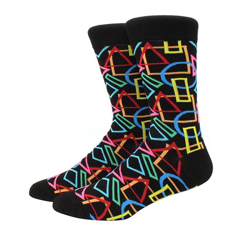 High Quality Combed Cotton Socks food Pattern Long Tube Funny Happy Men Socks Novelty Skateboard Crew Casual Crazy Socks