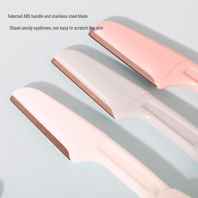 Eyebrow Shaping Kit: Safety Razor & Anti-Scratch Scissors for Beginners