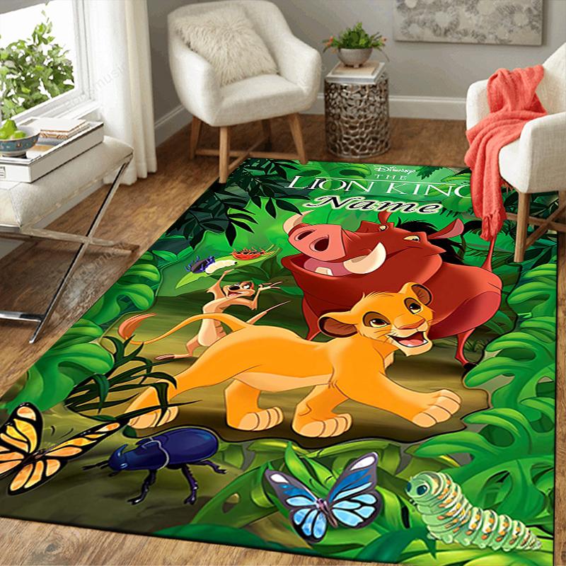 Custom 1Pc Lion Sunset Adventure Rug Office Carpet Indoor Outdoor Entrance Doormat Nonslip Soft And Comfortable Living Room D916103