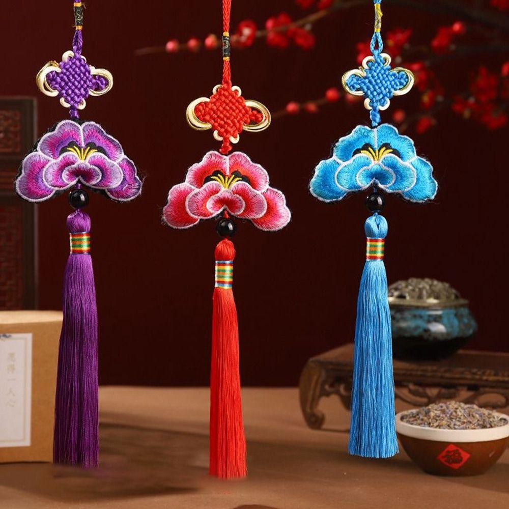 

Мягкая вышивка лепестки подвеска-саше ручная работа автомобиль кисточка подвеска дракон лодка фестиваль саше автомобиль небесно-голубой