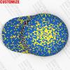 Ukraine Baseball Cap Free 3D Custom Made Name Number Team Logo Aw Hat Ukr Country Travel Ukrainian Nation Ukrayina Flag Headgear