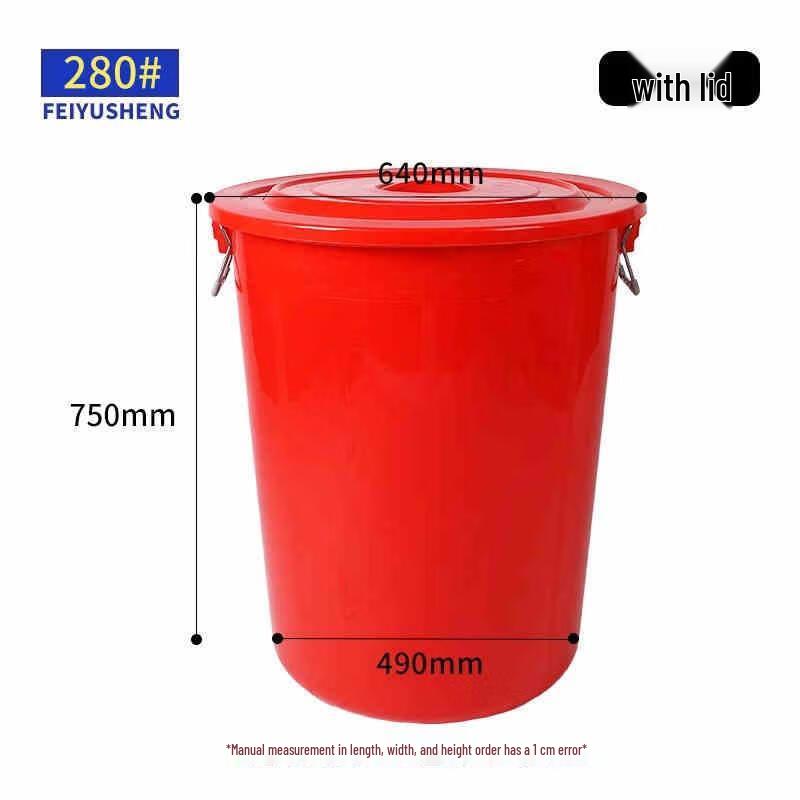 Miling Commercial Round Plastic Waste Bin