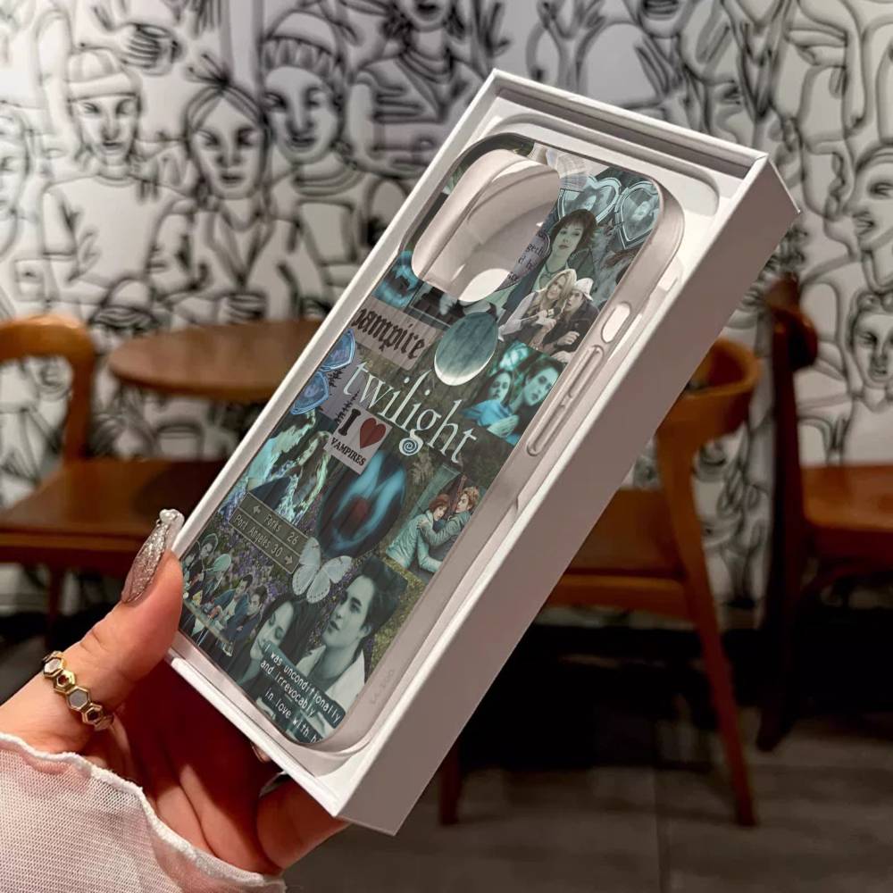 TV Twilight Isabella Edward Cullen For IPhone 17 16 15 14 Plus 13 12 11 Pro Max With Shockproof Protective Phone Cover