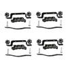 Roof Rack Mounting Parts Kit with Bolt Fastening Hardware for Vehicle Roof Cargo Rack Repair and Service Needs