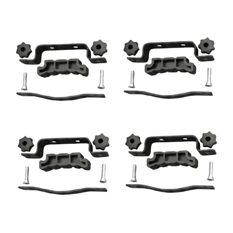 Roof Rack Mounting Parts Kit with Bolt Fastening Hardware for Vehicle Roof Cargo Rack Repair and Service Needs