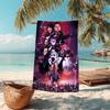1Pc Horror Puppet Scene Beach Towel Microfiber Beach Towel Thin Absorbent For Beach Swimming Yoga Bath Sports 0917141