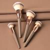7Pcs/Set Makeup Brush Kit Portable Professional Foundation Loose Powder Blush Eyeshadow Concealer Lip Eyebrow