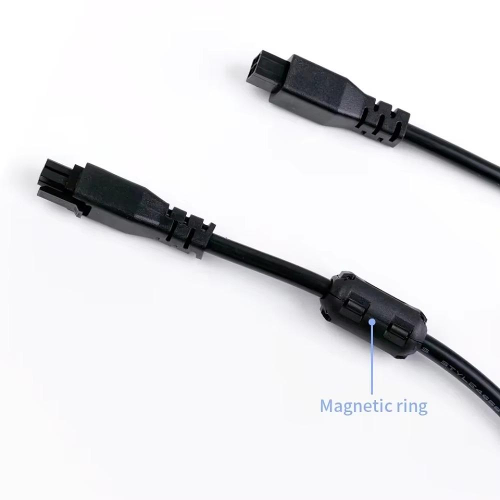 For Bambu Lab AMS Lite 1M 4-Pin Extension Cable With Magnetic Ring Compatible With A1 A1mini 3D Printer AMS Replacement Spare Parts Accessory