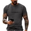 Men's Printed Graphic T-Shirt, Casual Loose Fit Short Sleeve Tee Top