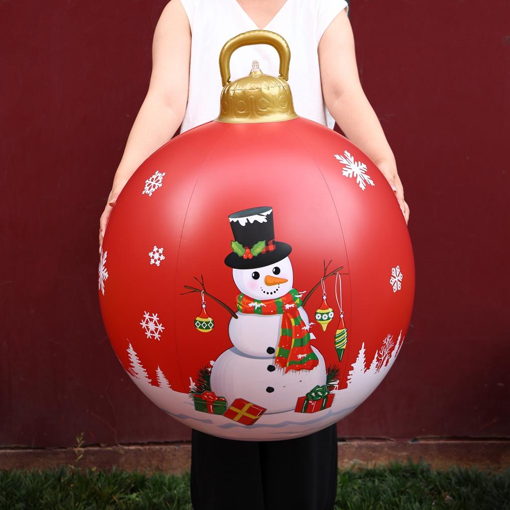 Christmas Giant Inflatable Ball Merry Christmas Decorations for Home 2025 Xmas Outdoor Balloon Ornament Navidad Natal New Year