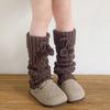 Girls Socks Spring Fall Korean Flipped Calf Sleeve Children Warm Autumn Winter Piled Socks Twisted Sock Sleeve