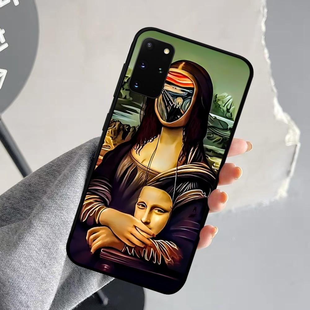 

Mona Lisa Phone Case For Samsung S 9 10 20 21 22 23 30 23 24 Plus Lite Ultra FE S10lite Fundas Samsung S30 5G