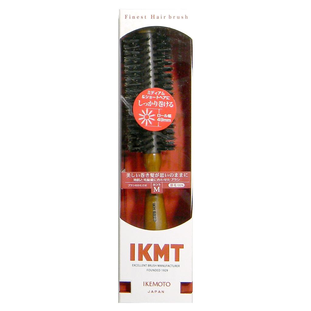 Ikemoto Brush Brokering Brush Medium Bristle Hardness Made in Japan Hairbrush/IKMT (Small), (M), IKH5523,