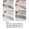 Double Side Flower Pattern Cool Feeling Summer Blanket Thin Nap Blanket Summer Quilt  Children