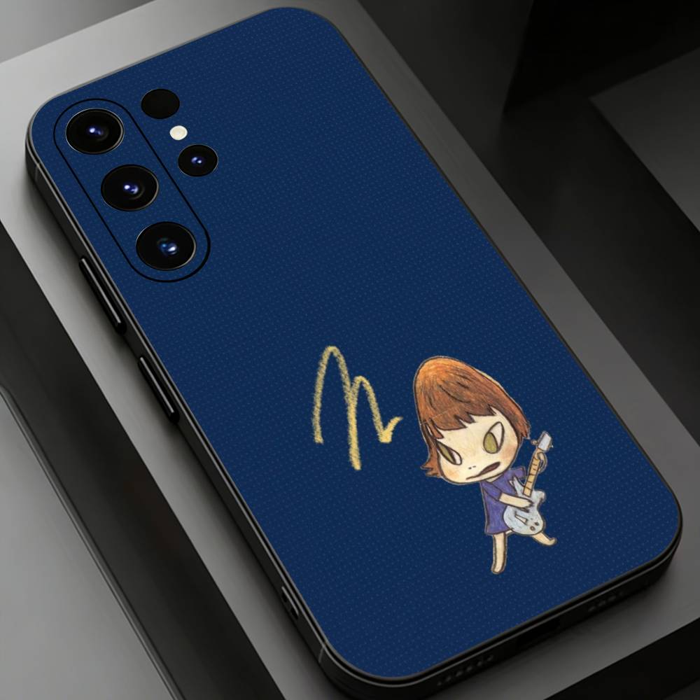 Cute Y-Yoshitomo Nara Phone Case for Samsung Galaxy S24,25,26,23 22,21,S20 Plus Ultra FE Soft Fundas Cases